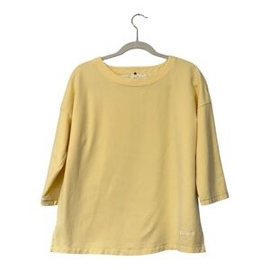 Olsen 3/4 Length Sleeve Organic Cotton Sweatshirt - Size Medium